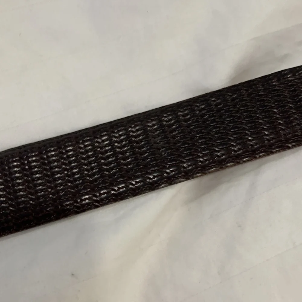 Trafalgar‎  Burgandy Leather Belt, Size 34